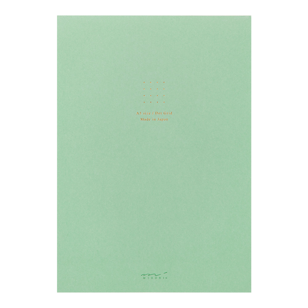 Midori - Paper Pad Color Dot Grid - Green-Notitieblok-DutchMills