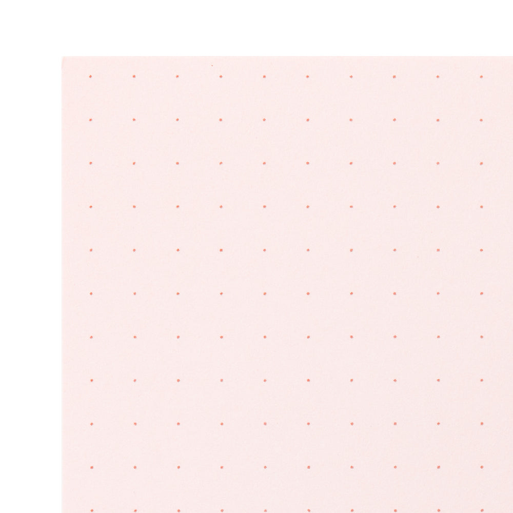 Midori - Paper Pad Color Dot Grid - Pink-Notitieblok-DutchMills