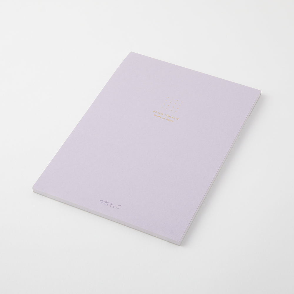 Midori - Paper Pad Color Dot Grid - Purple-Notitieblok-DutchMills