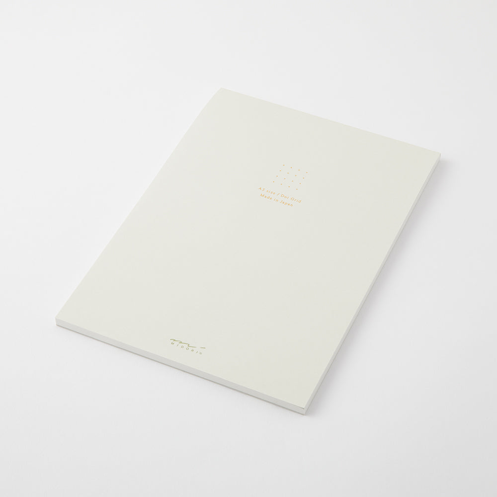 Midori - Paper Pad Color Dot Grid - White-Notitieblok-DutchMills