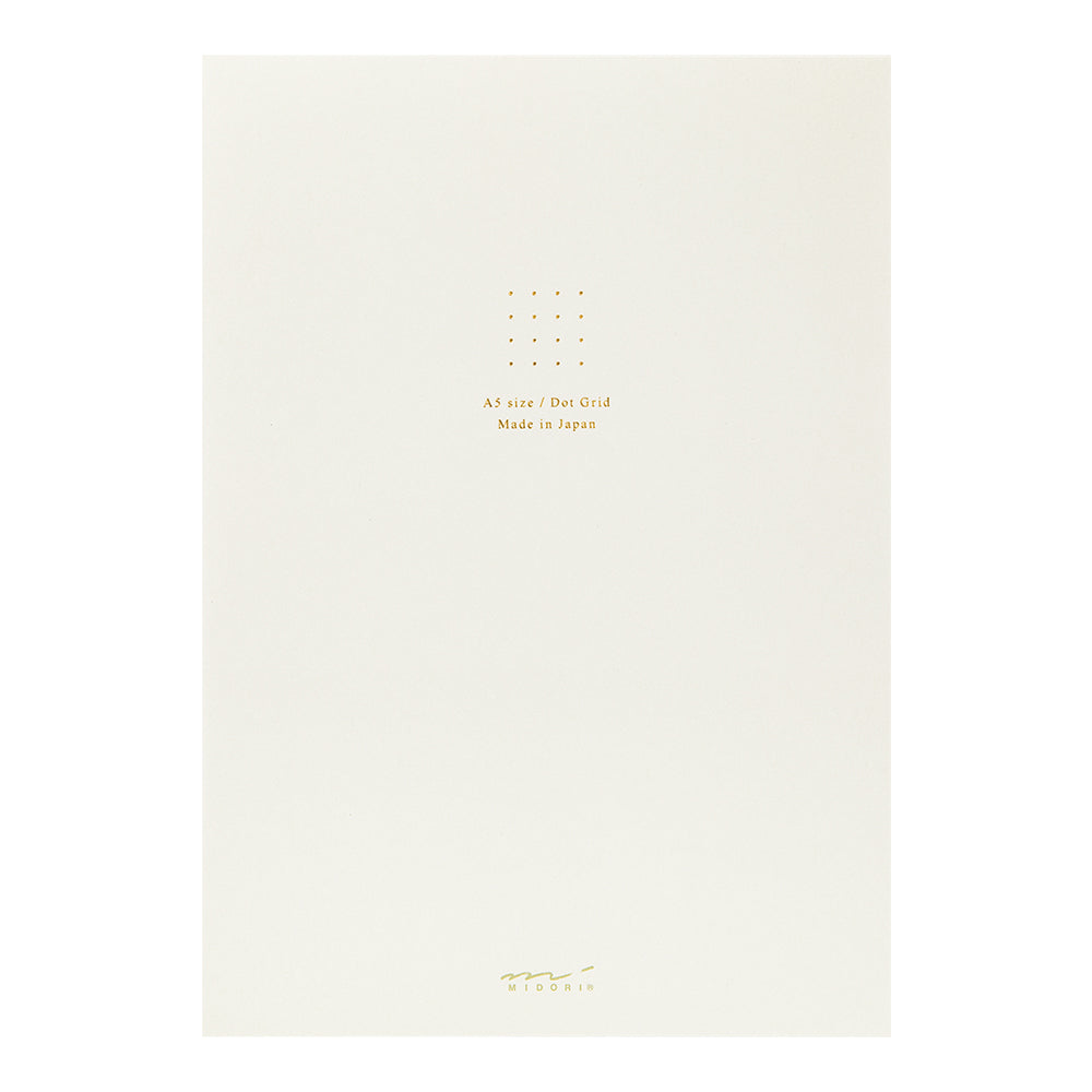 Midori - Paper Pad Color Dot Grid - White-Notitieblok-DutchMills