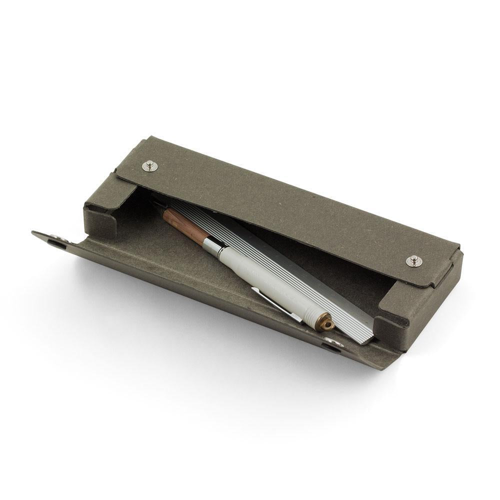 Midori - Pulp Storage Pasco Pen Case - Black-Etui-DutchMills