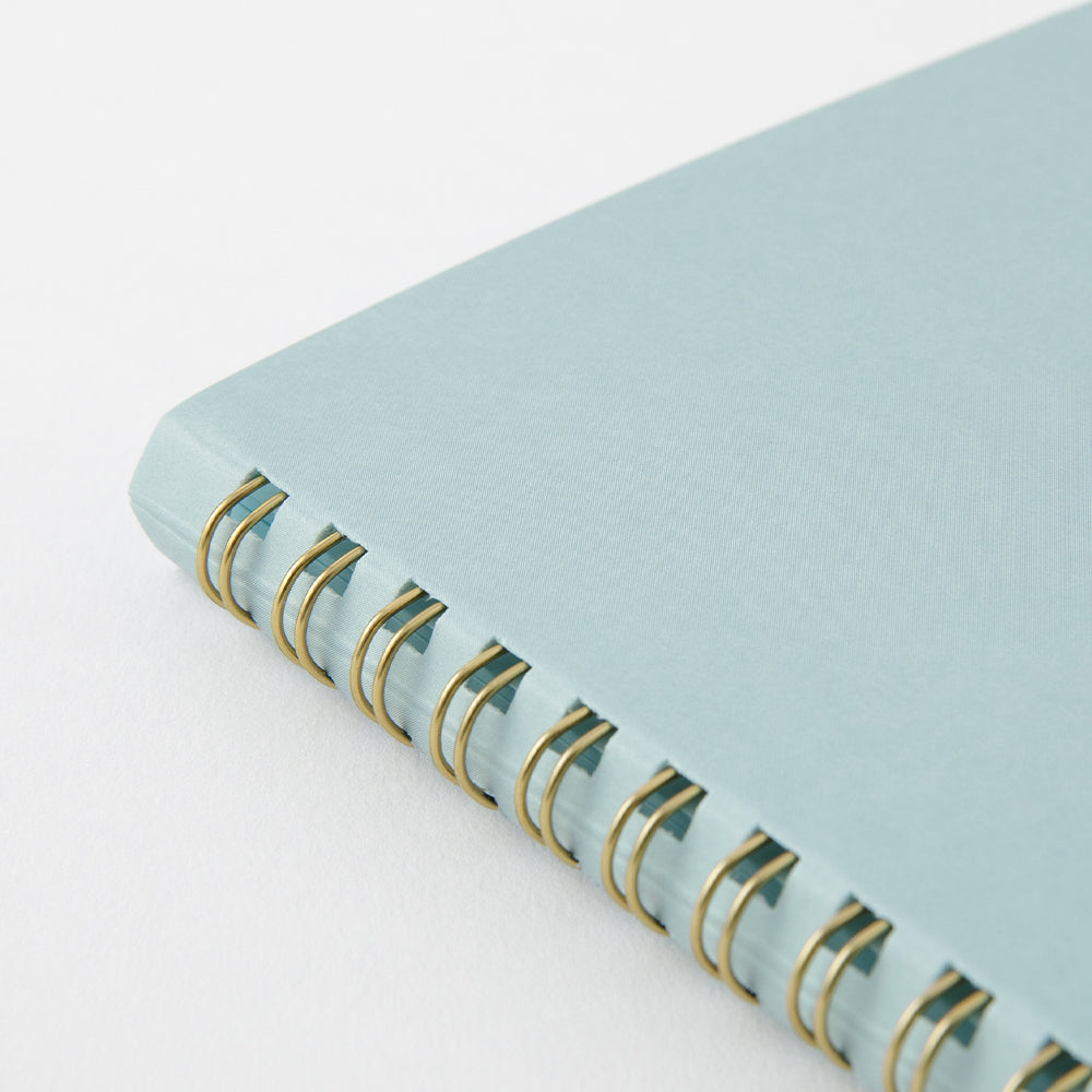 Midori - Ring Notebook Color Dot Grid - Blue-Spiraalboek-DutchMills