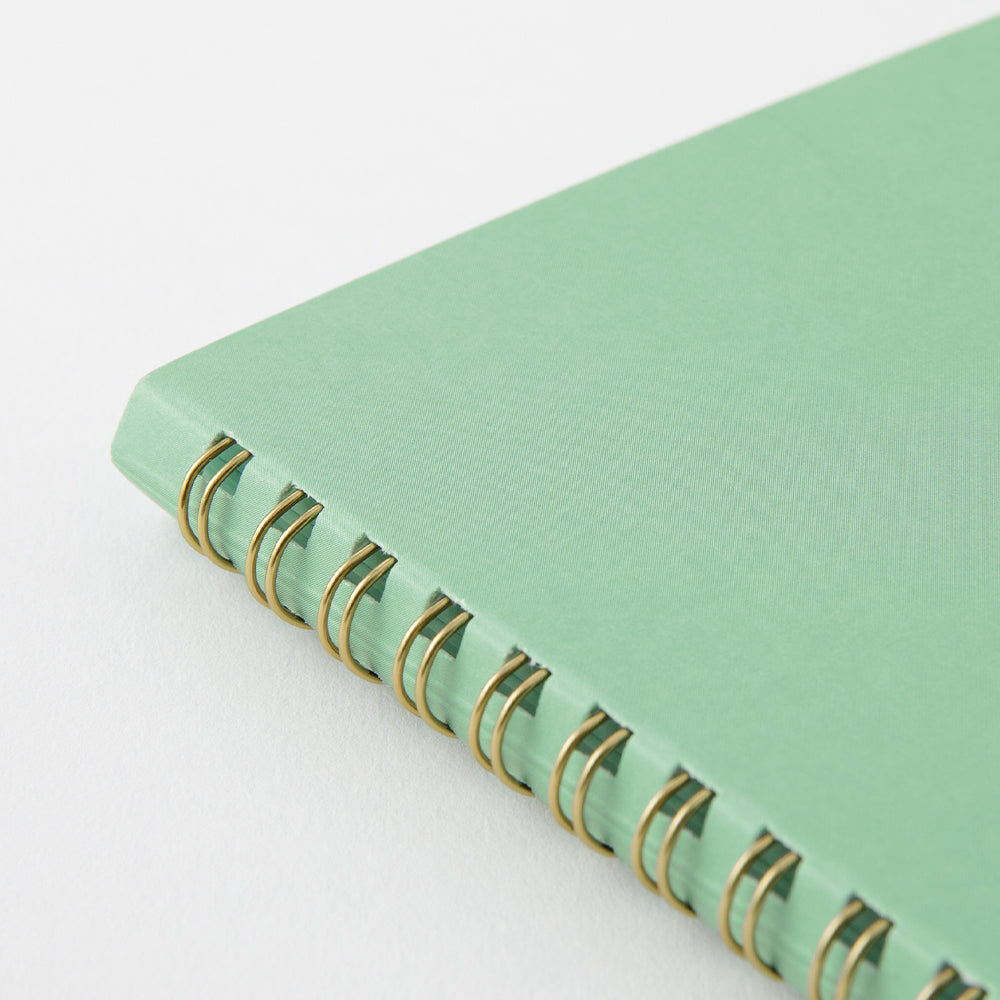 Midori - Ring Notebook Color Dot Grid - Green-Spiraalboek-DutchMills