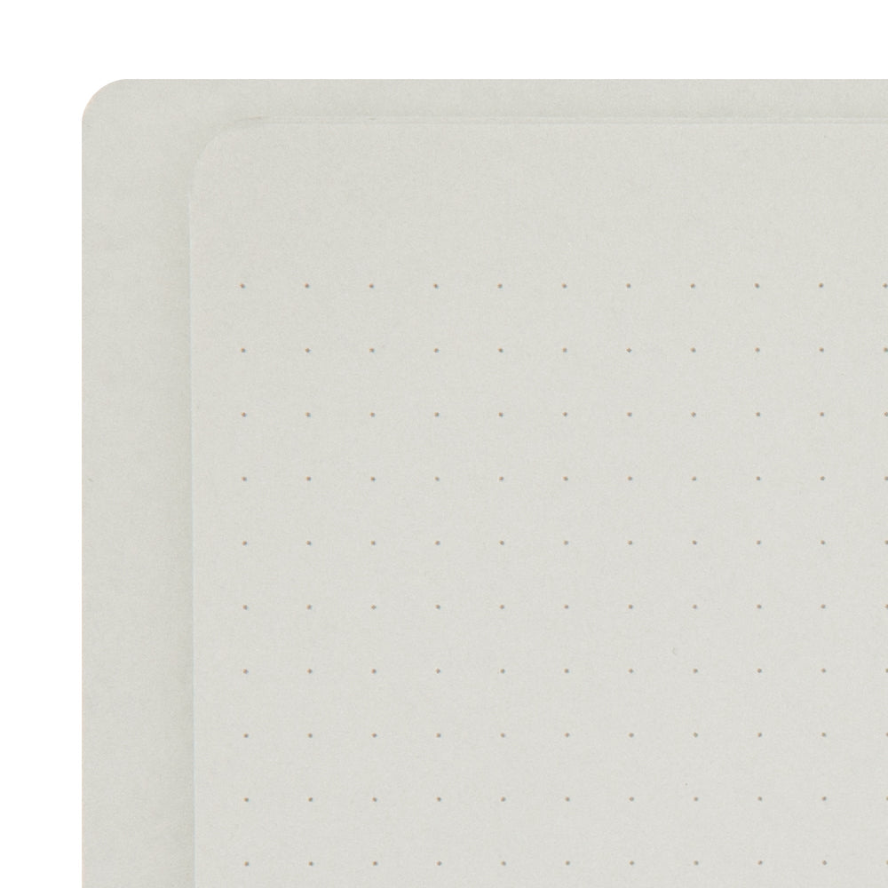 Midori - Ring Notebook Color Dot Grid - Grey-Spiraalboek-DutchMills