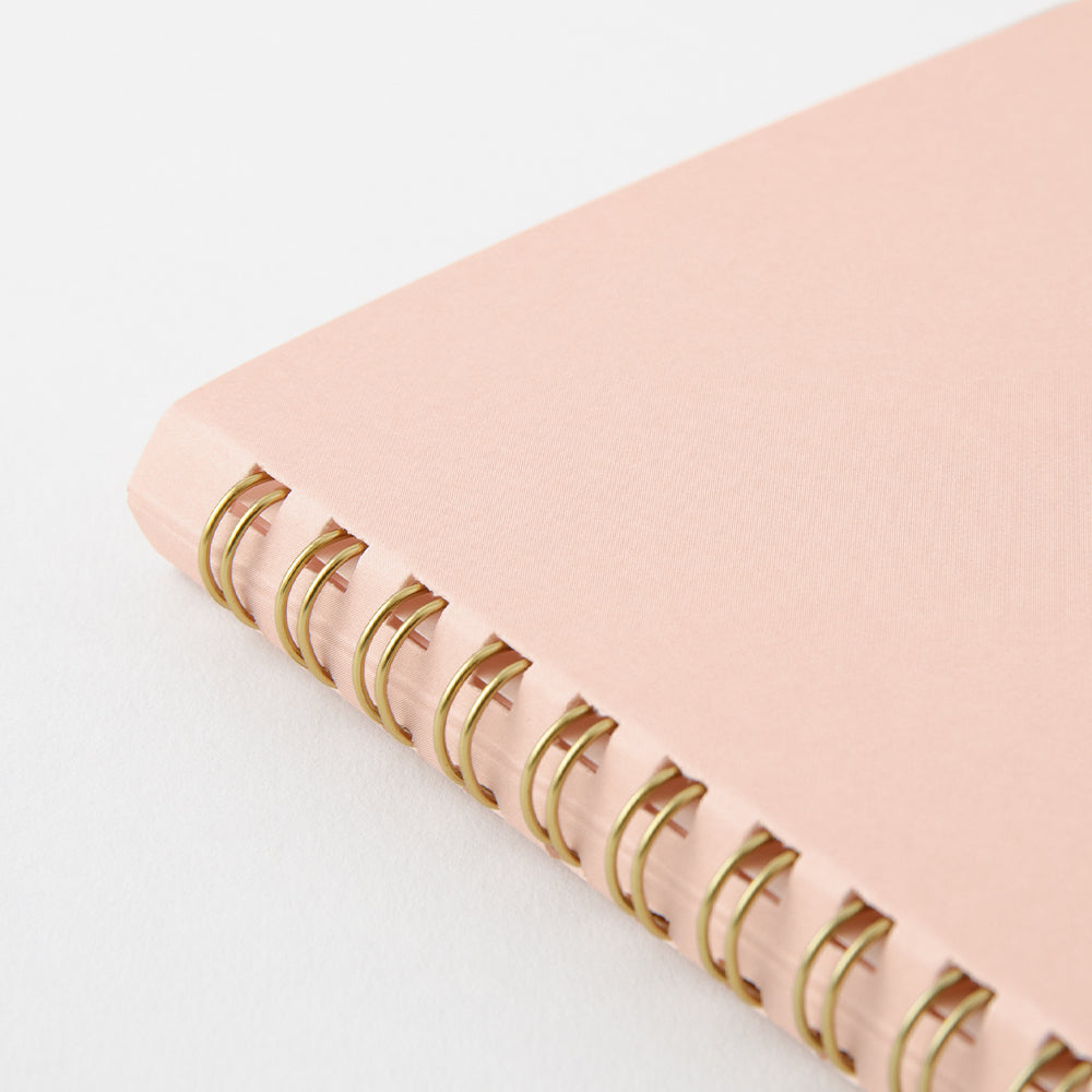 Midori - Ring Notebook Color Dot Grid - Pink-Spiraalboek-DutchMills