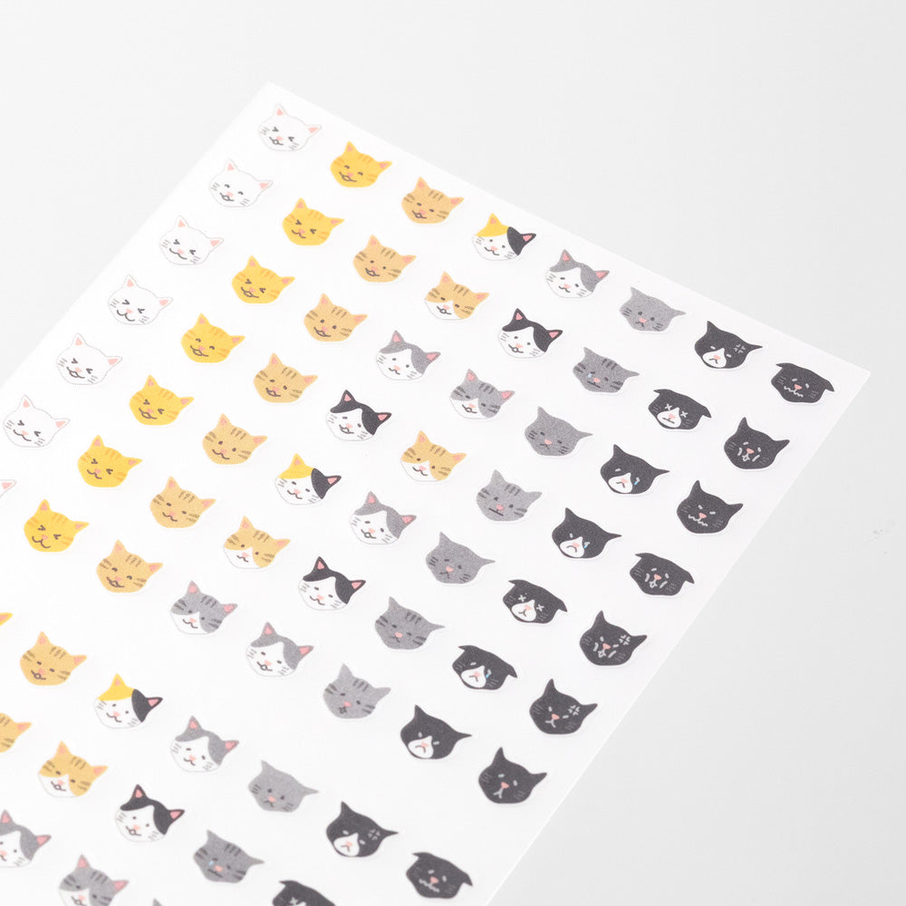 Midori - Schedule Sticker Feelings Cat-Sticker-DutchMills