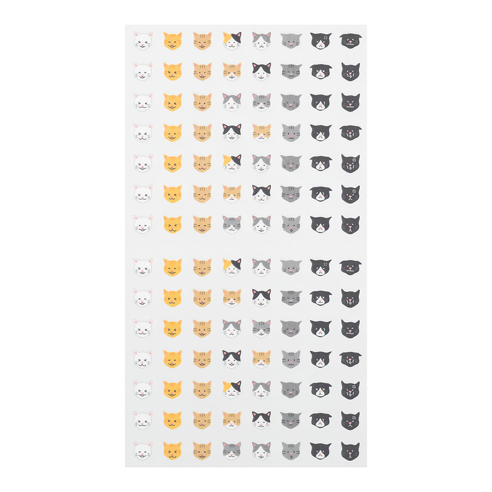 Midori - Schedule Sticker Feelings Cat-Sticker-DutchMills