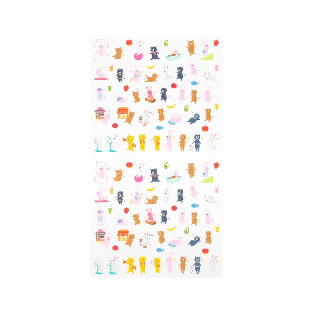 Midori - Sticker Achievement Diet Animals-Sticker-DutchMills