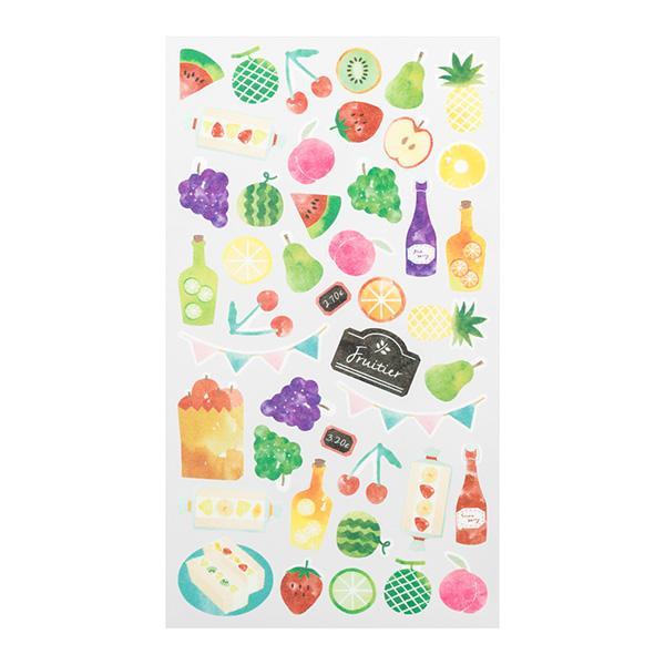 Midori - Sticker Marché Fruit-Sticker-DutchMills