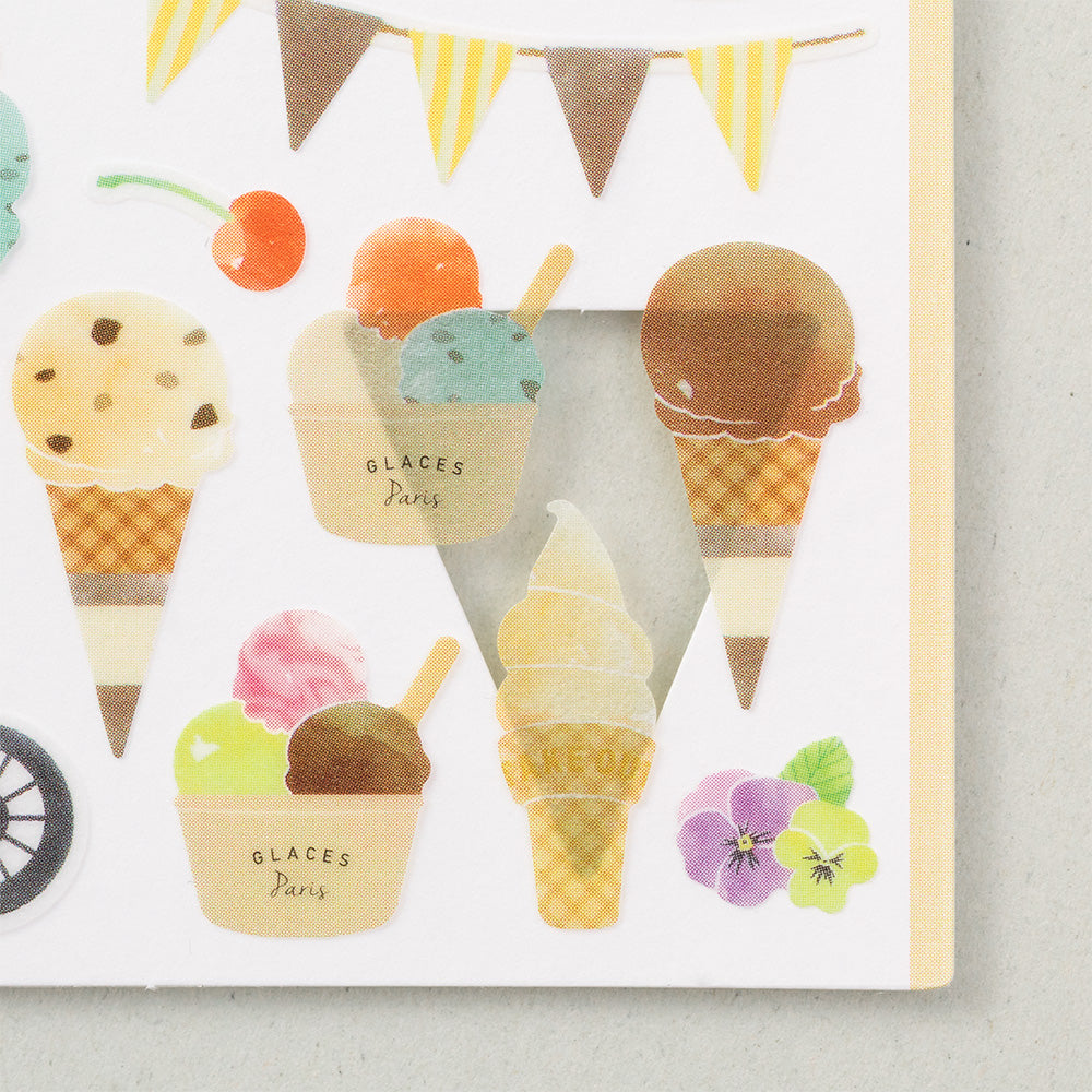 Midori - Sticker Marché Ice Cream-Sticker-DutchMills
