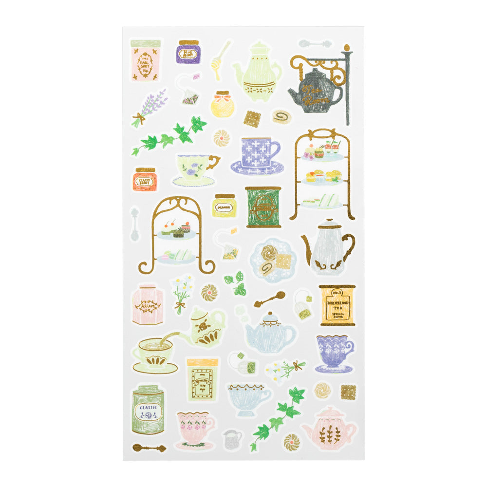 Midori - Sticker Marché Tea-Sticker-DutchMills