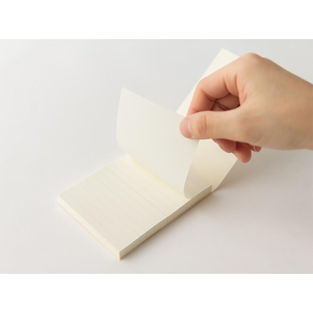 Midori - Sticky Memo Pad (A7) - Ruled-Sticky Notes-DutchMills