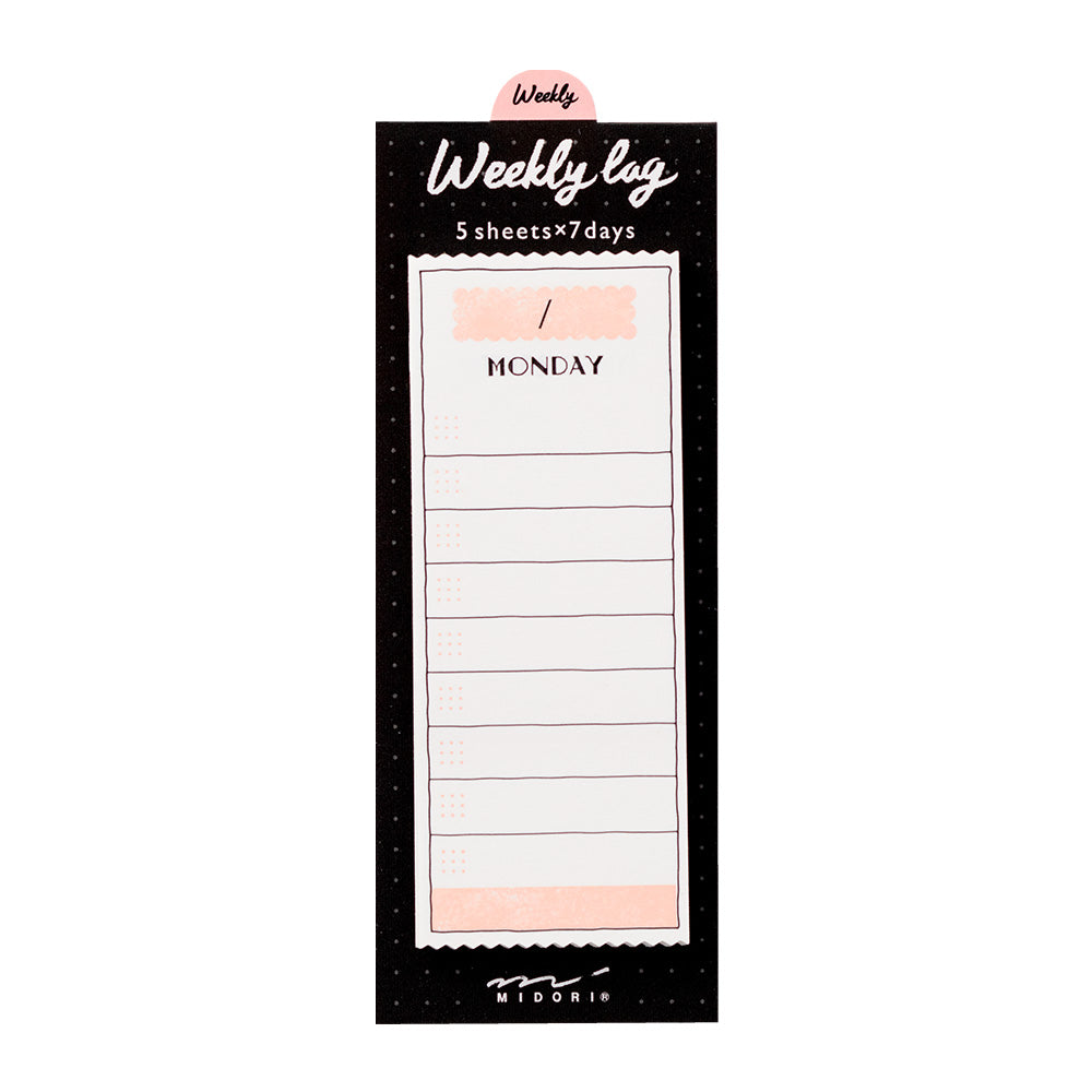Midori - Sticky Notes Weekly Log-Sticky Notes-DutchMills