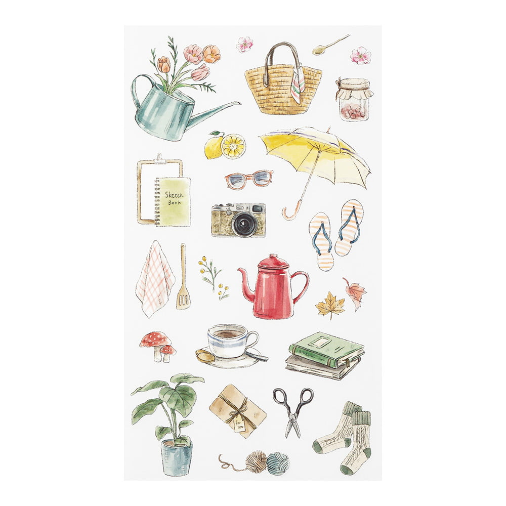Midori - Transparant stickers - Living - Tools for Living-Sticker-DutchMills
