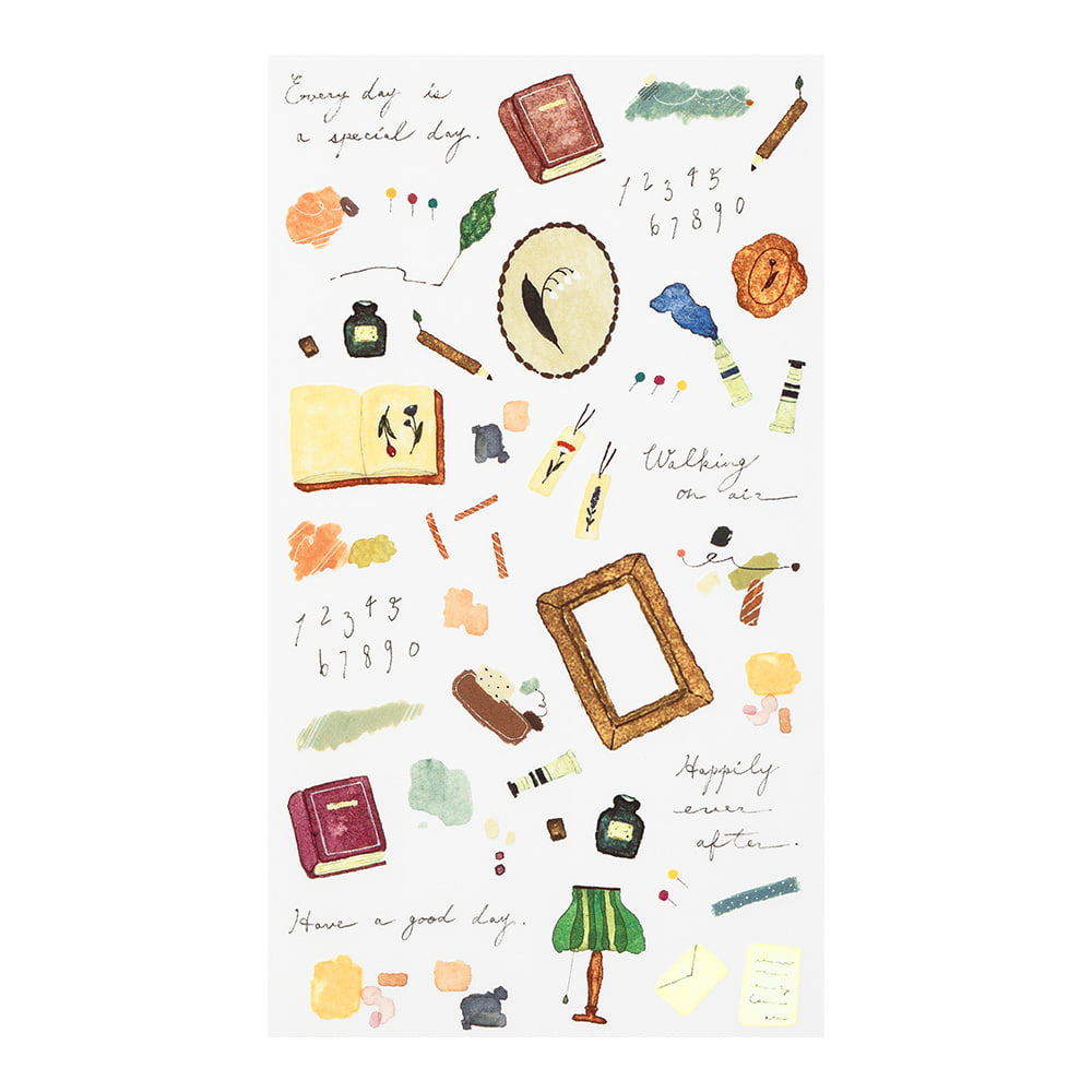 Midori - Transparant stickers - Stationery-Sticker-DutchMills