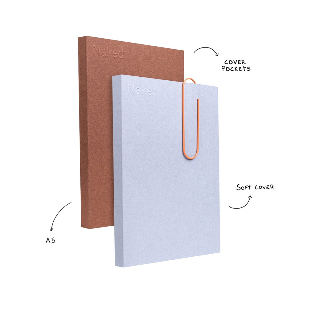 Mishmash - Naked Brick - Ruled-Notebook-DutchMills