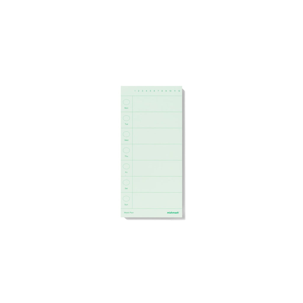 Mishmash - Notepad Week Plan-Planner-DutchMills