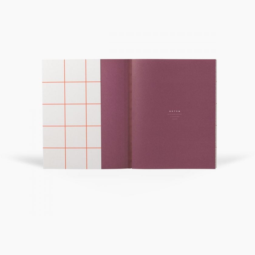NOTEM - UMA Notebook Large Light Grey-Notitieboek-DutchMills