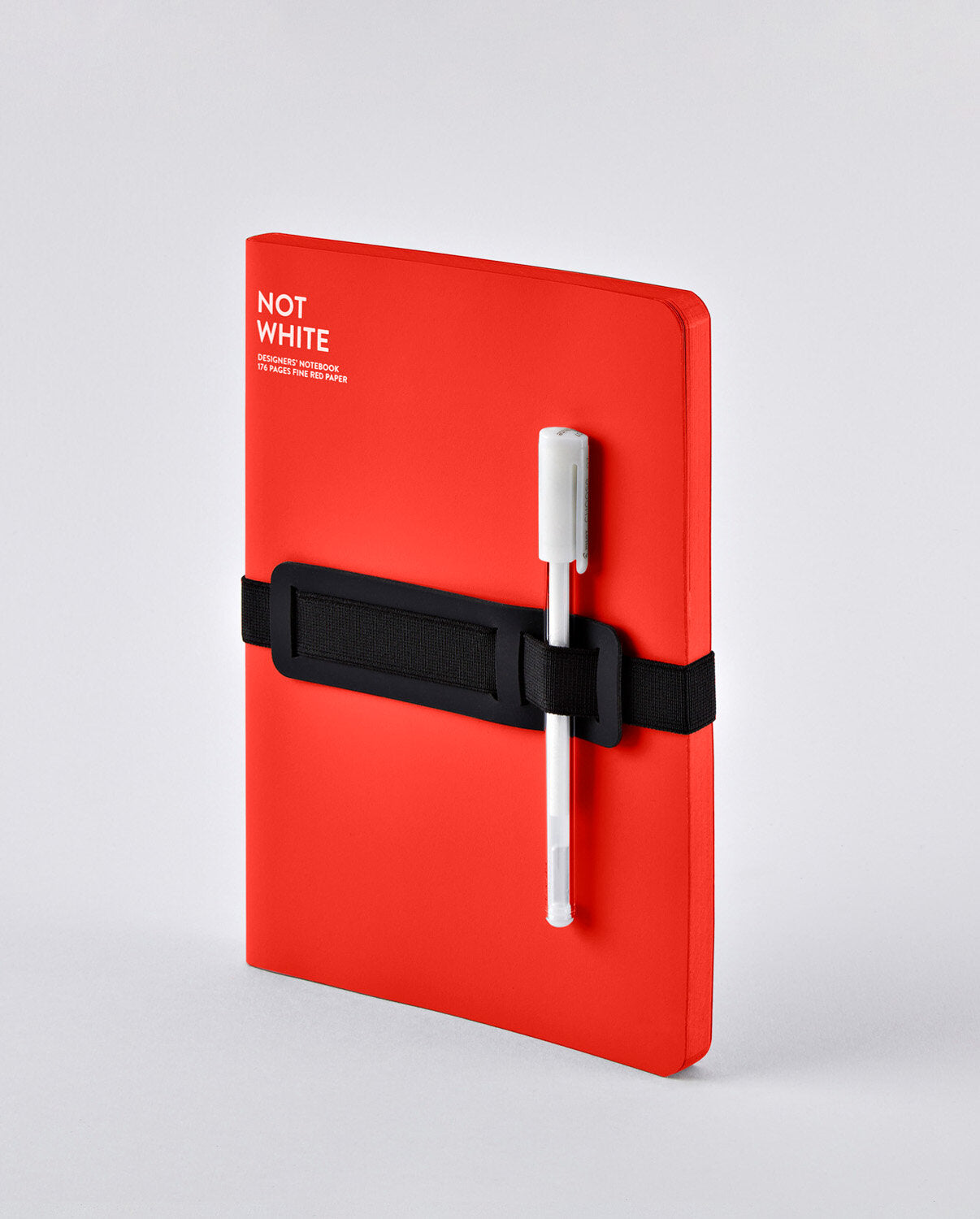 Nuuna notitieboek - Not White L Light - Red-Notitieboek-DutchMills