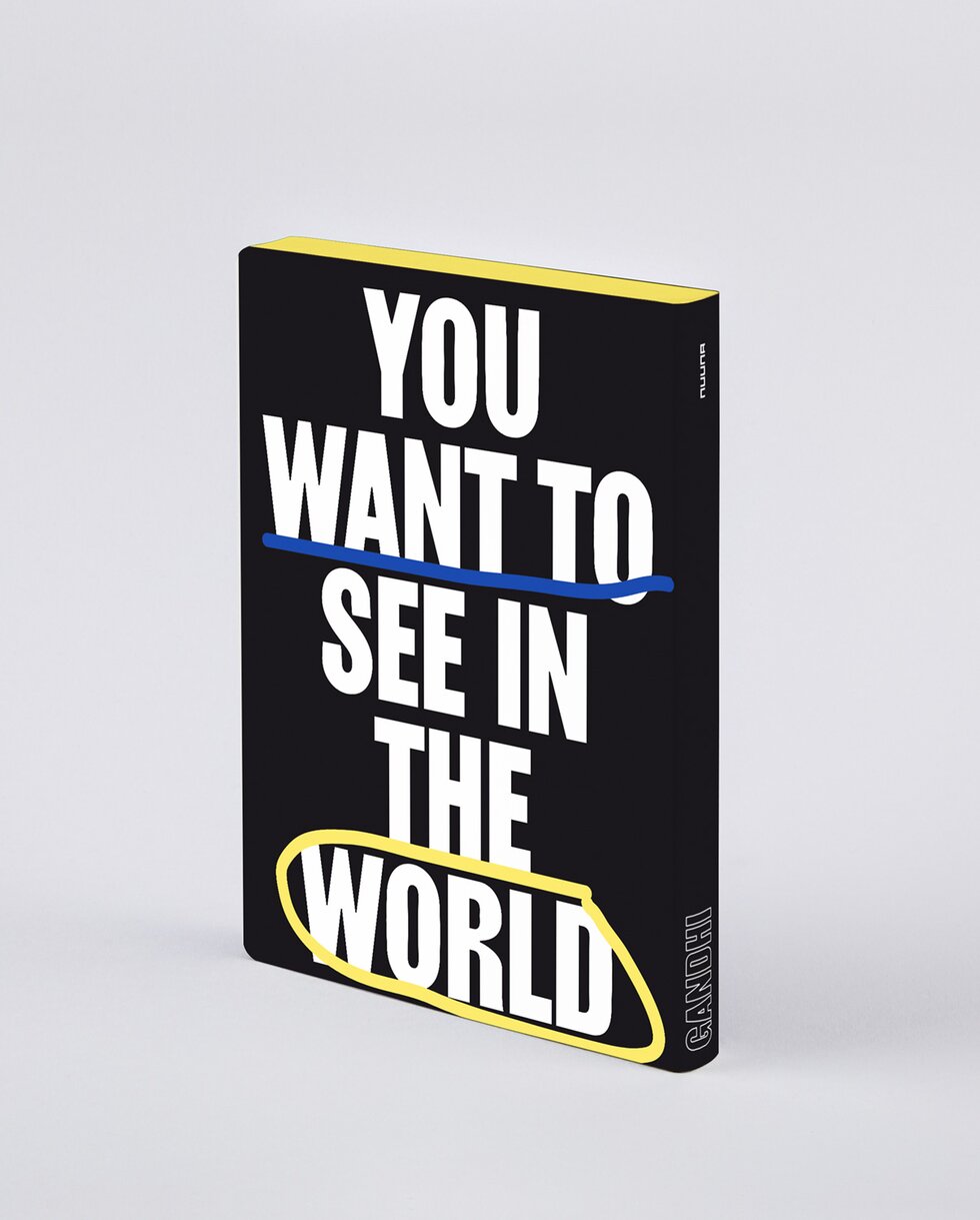 Nuuna notitieboek - You Must Be The Change-Notitieboek-DutchMills