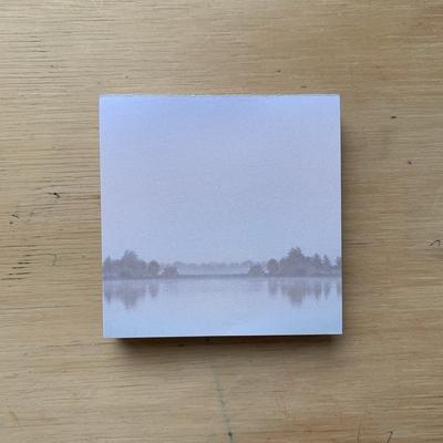 O-Check Design - Memo Pad Foggy Lake-Sticky Notes-DutchMills