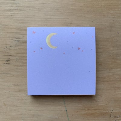 O-Check Design - Memo Pad Moon-Sticky Notes-DutchMills