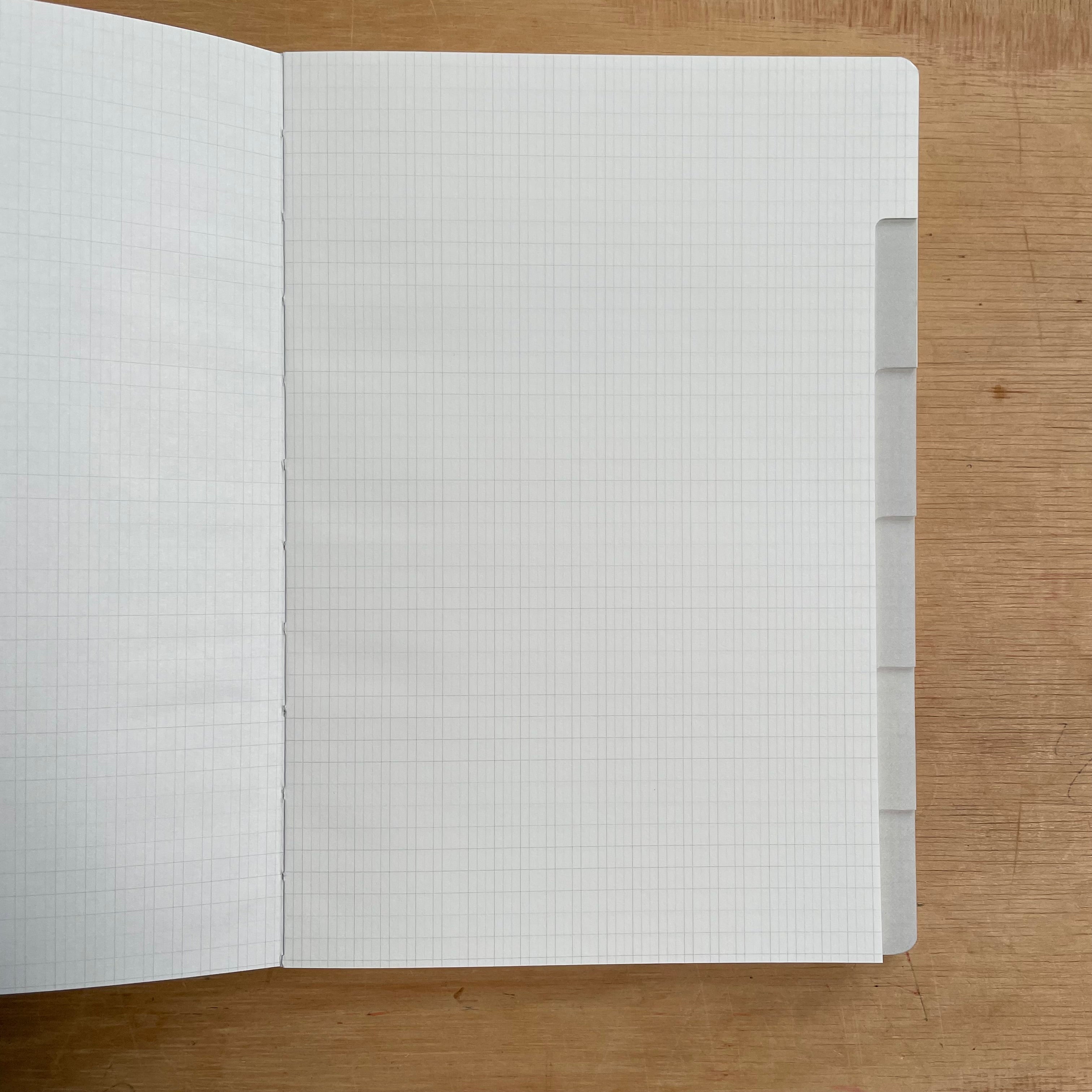 O-Check Design - Tabbed Notebook - Green-Notitieboek-DutchMills