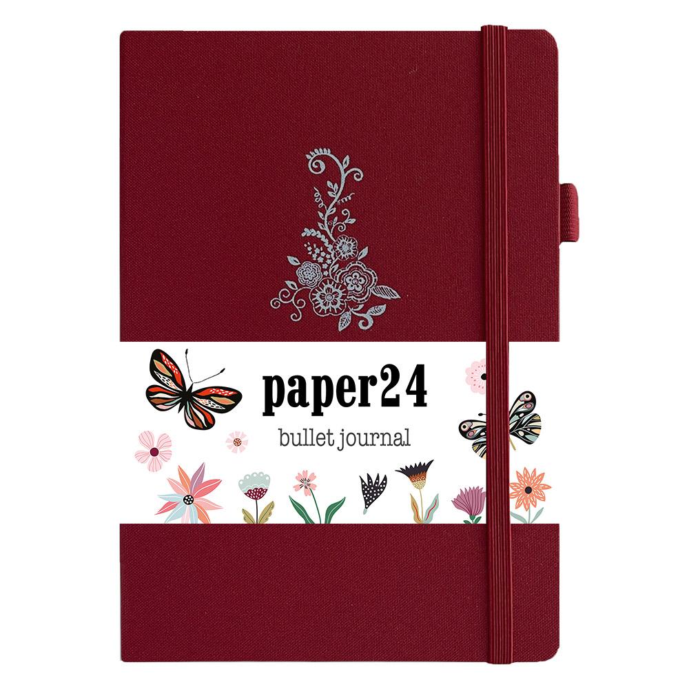 Paper24 - Bullet Journal Flower Oasis A5 Dot Grid-Notitieboek-DutchMills
