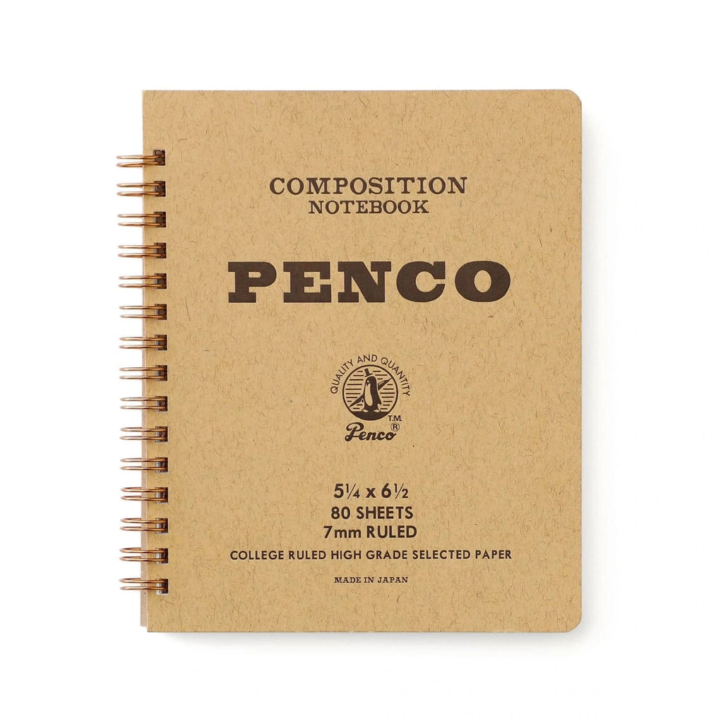 Penco - Coil Notebook Medium - Natural-Notitieboek-DutchMills