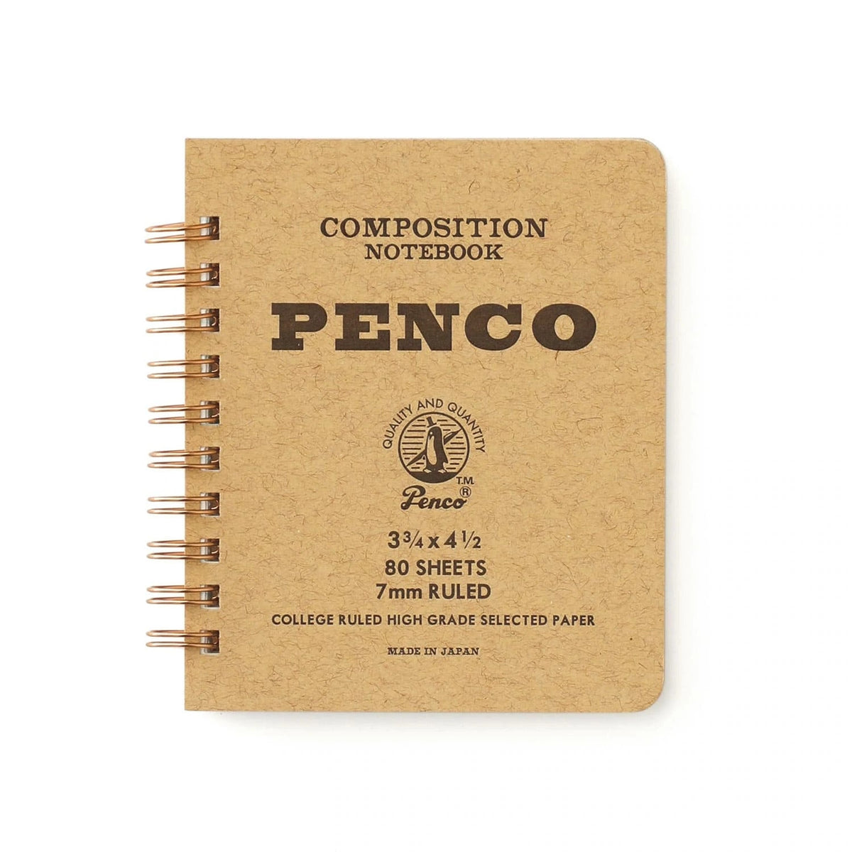 Penco - Coil Notebook Small - Natural-Notitieboek-DutchMills