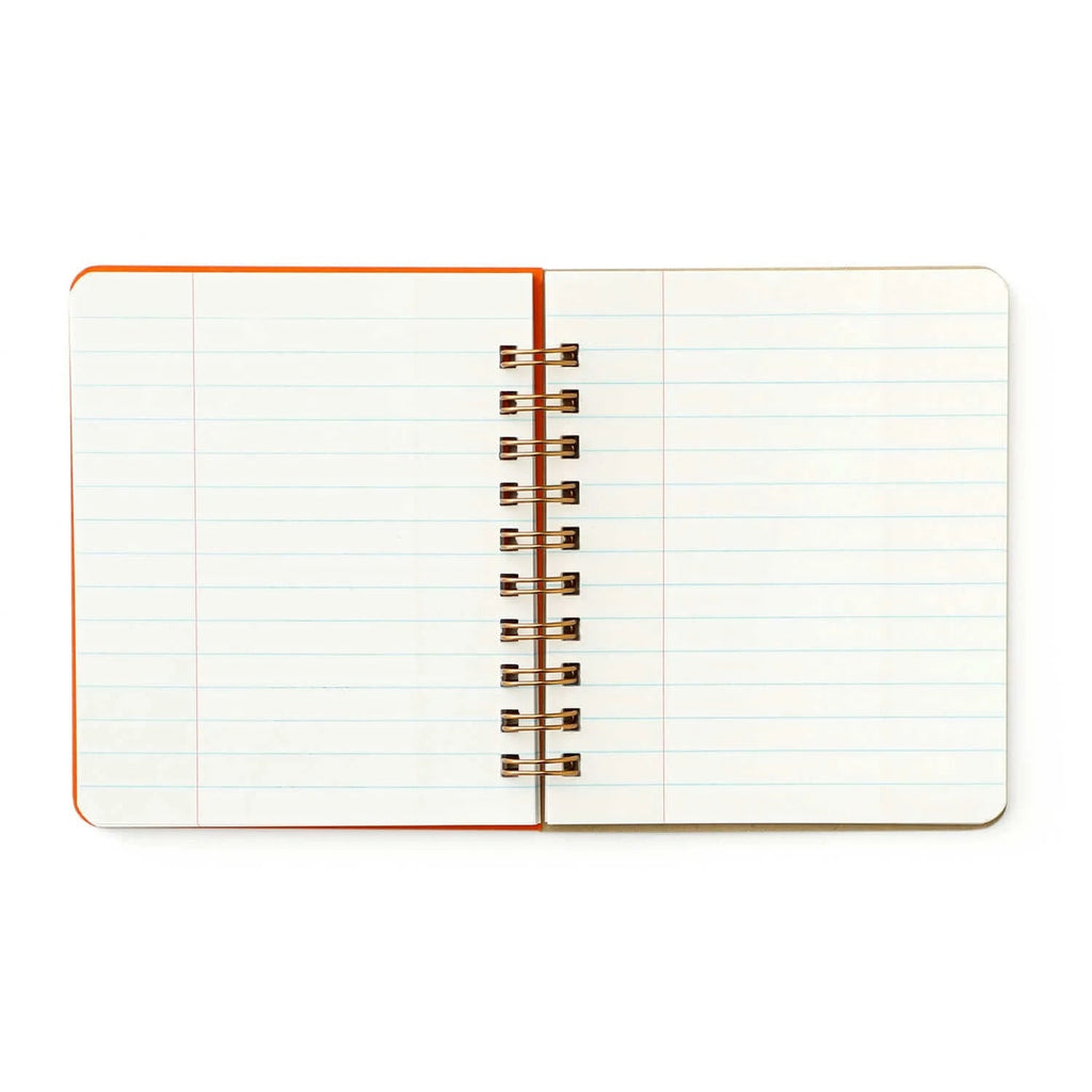 Penco - Coil Notebook Small - Orange-Notitieboek-DutchMills