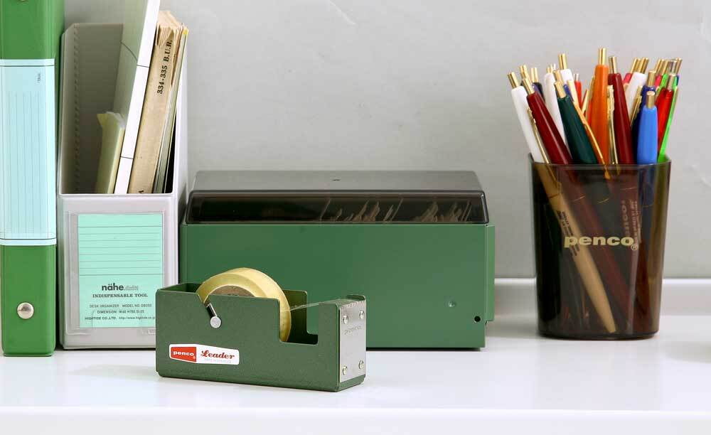Penco - Tape Dispenser Small - Green-Plakbandhouder-DutchMills