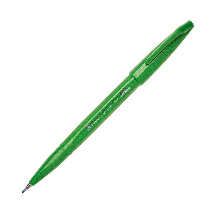 Pentel - Brush Sign Pen SES15C-DX - Groen (Green)-Stift-DutchMills
