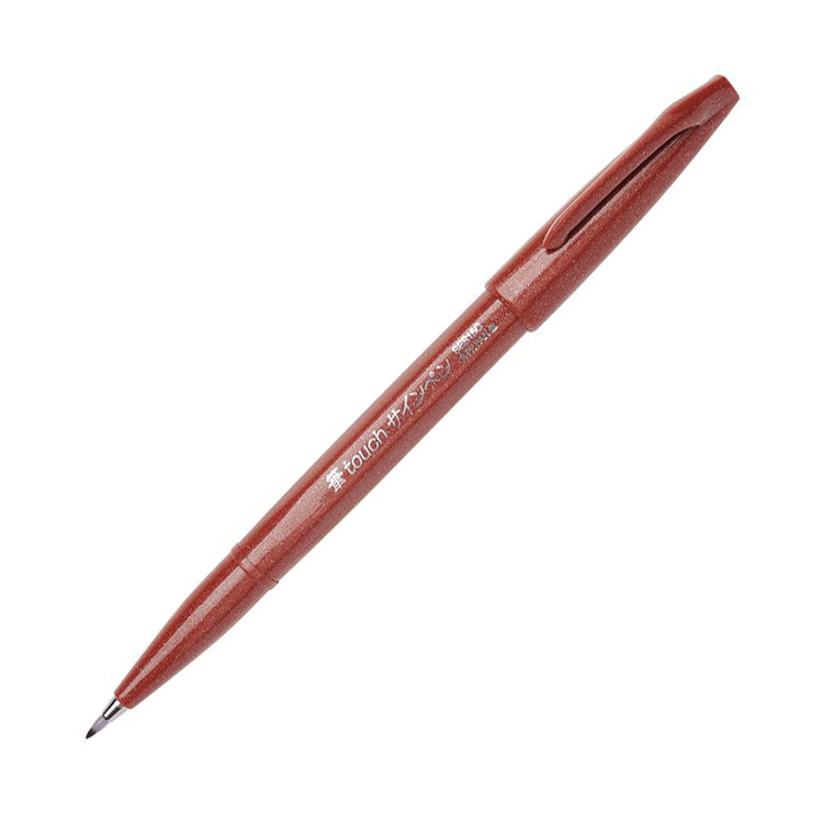 Pentel - Brush Sign Pen SES15C-E - Bruin-Stift-DutchMills
