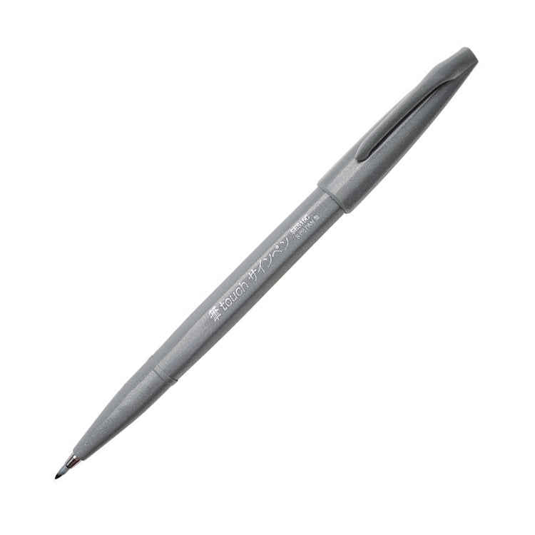 Pentel - Brush Sign Pen SES15C-N - Grijs-Stift-DutchMills