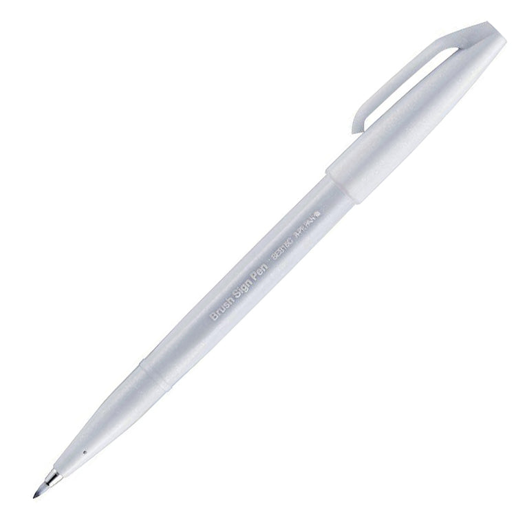 Pentel - Brush Sign Pen SES15C-N2X - Licht Grijs (Light Grey)-Stift-DutchMills