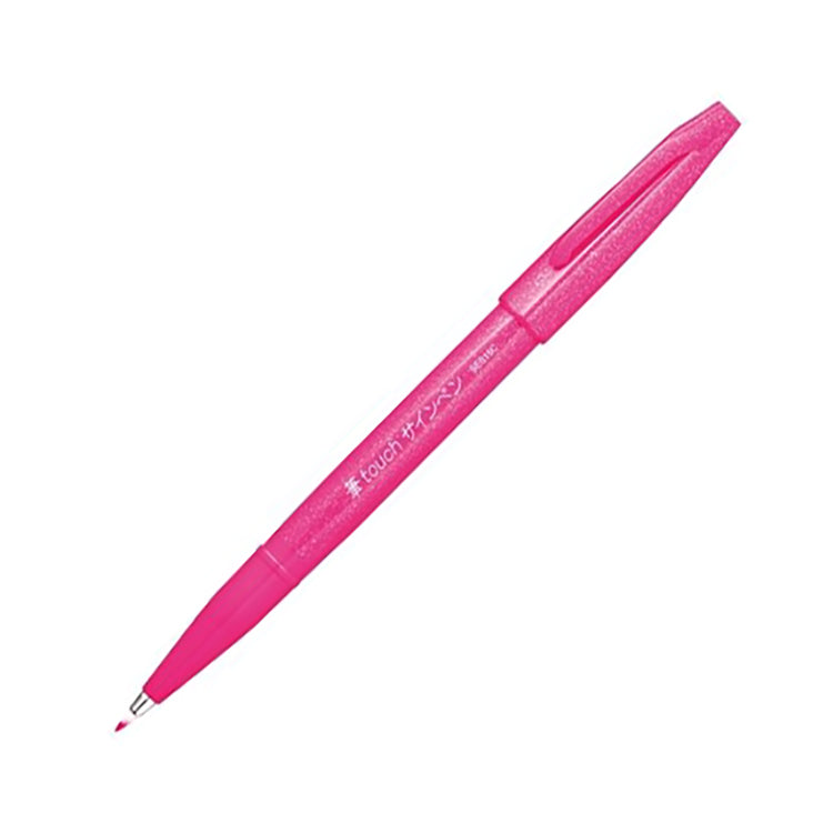 Pentel - Brush Sign Pen SES15C - Roze-Stift-DutchMills