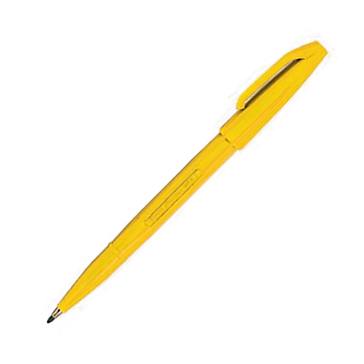 Pentel - Sign Pen S520 - Geel-Stift-DutchMills