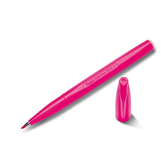 Pentel - Sign Pen S520 - Roze-Stift-DutchMills