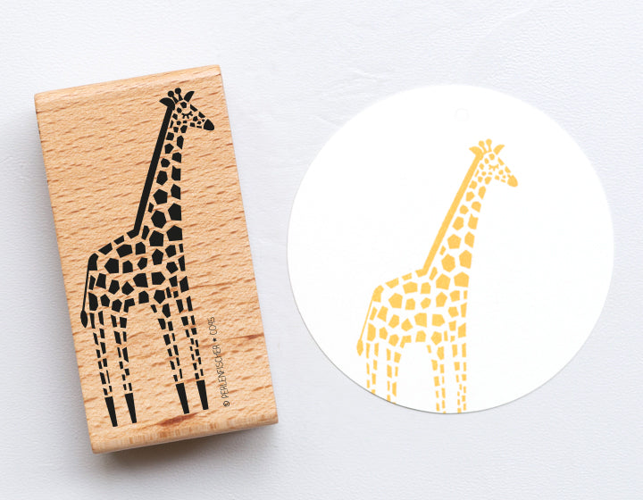 Perlenfischer - Giraffe-Stempel-DutchMills
