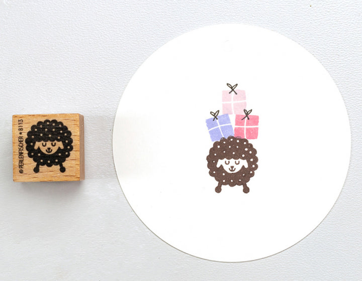 Perlenfischer - Schaap Met Punten-Stempel-DutchMills