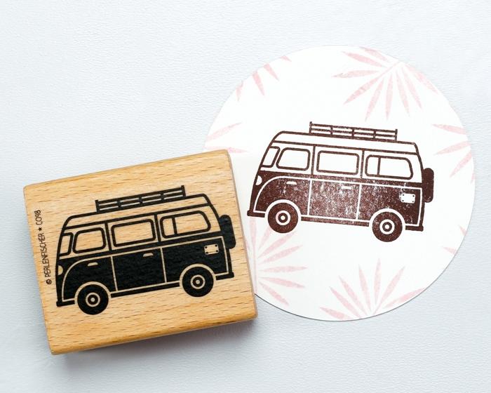 Perlenfischer - Volkswagenbusje-Stempel-DutchMills