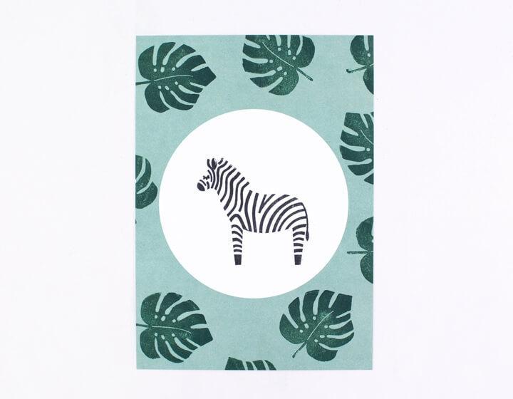 Perlenfischer - Zebra-Stempel-DutchMills