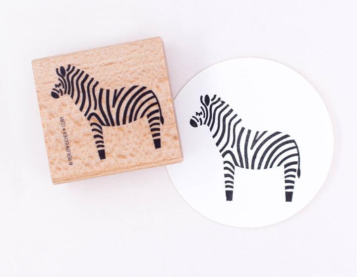 Perlenfischer - Zebra-Stempel-DutchMills