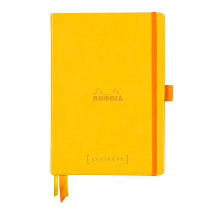 Rhodia - Goalbook A5 Hard Cover - Dot Grid - Daffodil-Notitieboek-DutchMills