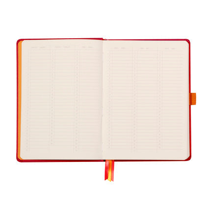 Rhodia - Goalbook A5 Hard Cover - Dot Grid - Poppy-Notitieboek-DutchMills