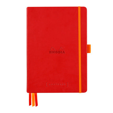 Rhodia - Goalbook A5 Hard Cover - Dot Grid - Poppy-Notitieboek-DutchMills