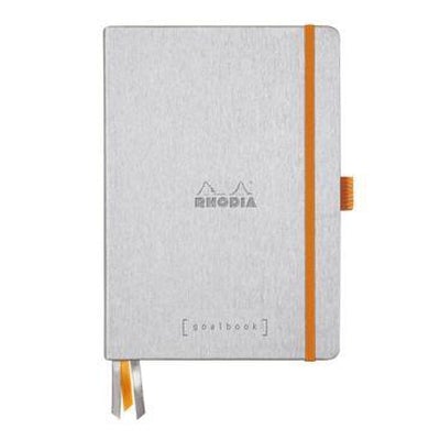 Rhodia - Goalbook A5 - Dot Grid - Zilver-Notitieboek-DutchMills