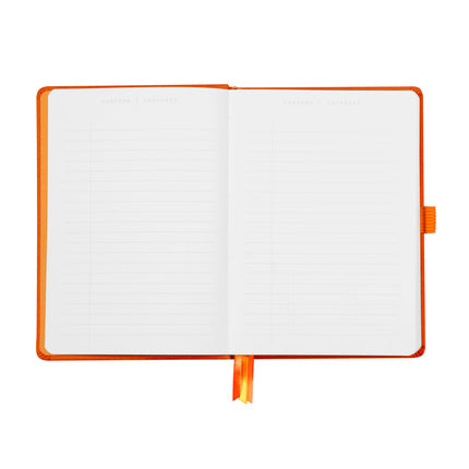 Rhodia - Goalbook A5 Hard Cover - Dot Grid - Tangerine-Notitieboek-DutchMills